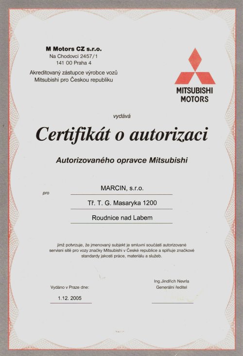 Certifikát 02