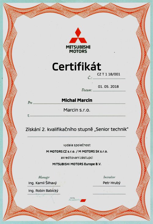 Certifikát 10
